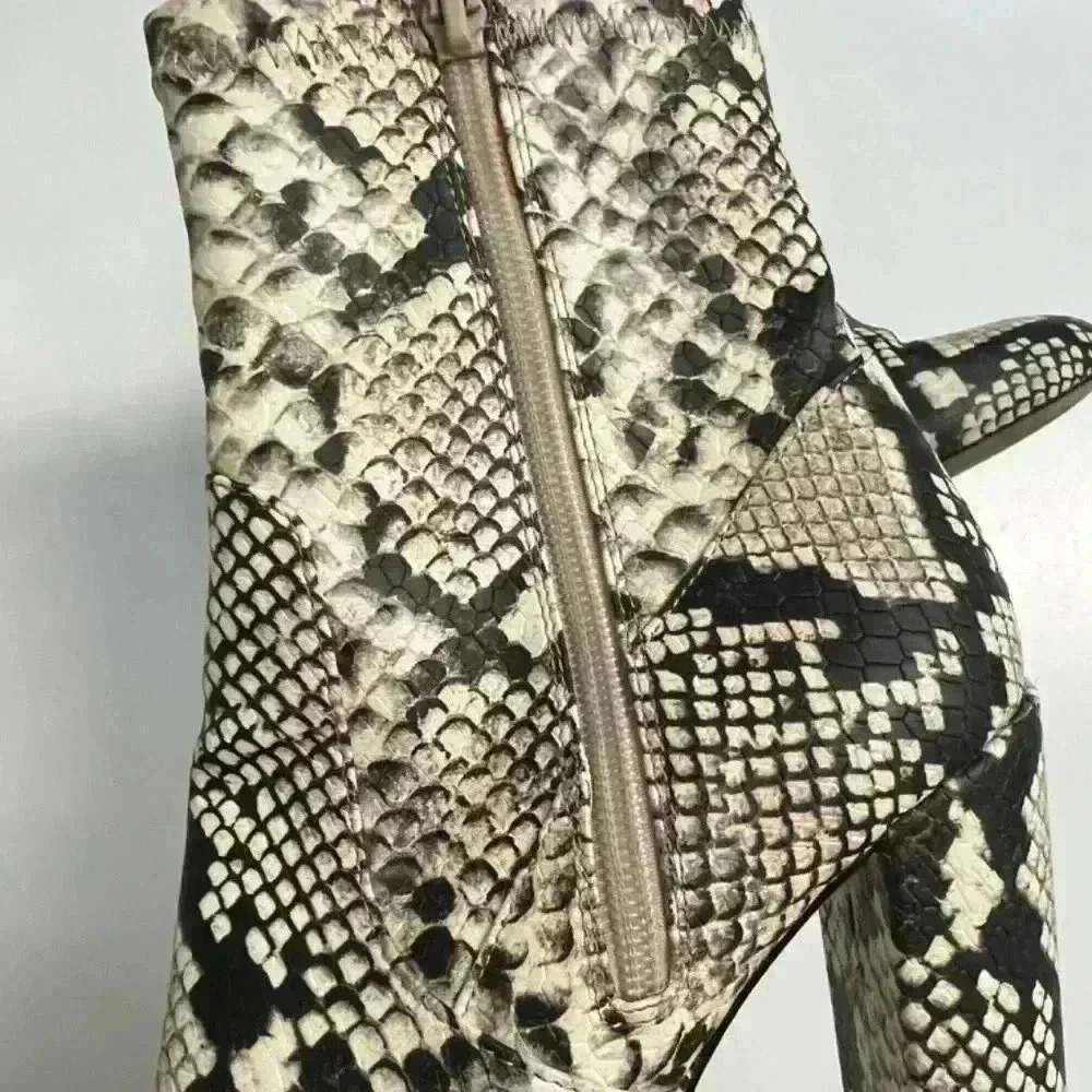 Call It Spring snakeskin booties - Picture 5 of 6